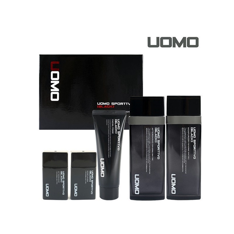 Warmo Sportivo (Black) 2-piece set / Men's set / 워모