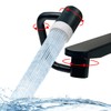Matte Black Faucet Aerator, 1080° Swivel Faucet Extender, Kitchen Sink