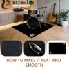 Drum Rug Mat with Non-Slip Grip Bottom, 4x6ft Drum Carpet