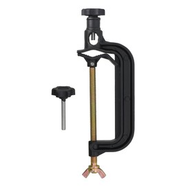 Takagi Earth Man FLP-1A Clamp for Spotlight, Black, Overall Length 230mm, Opening Width 100mm