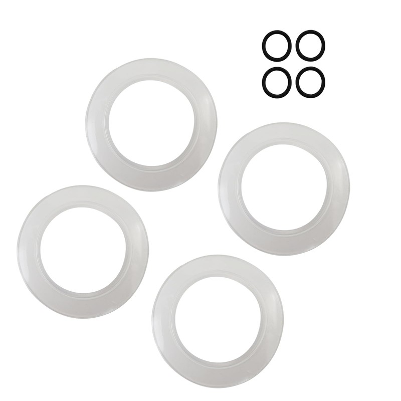 Zafina-UP 4-Pack Flush Valve Seal Kit Replacement for Standard 7301111-0070A