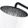MEDIOMI Solid Metal Large Rain Shower Head, Round High Flow