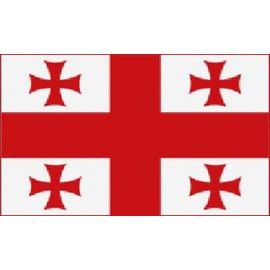 Georgia National Flag 5ft x 3ft