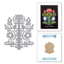 Spellbinders Shapeabilities Nordic Tree Etched/Wafer Thin Die