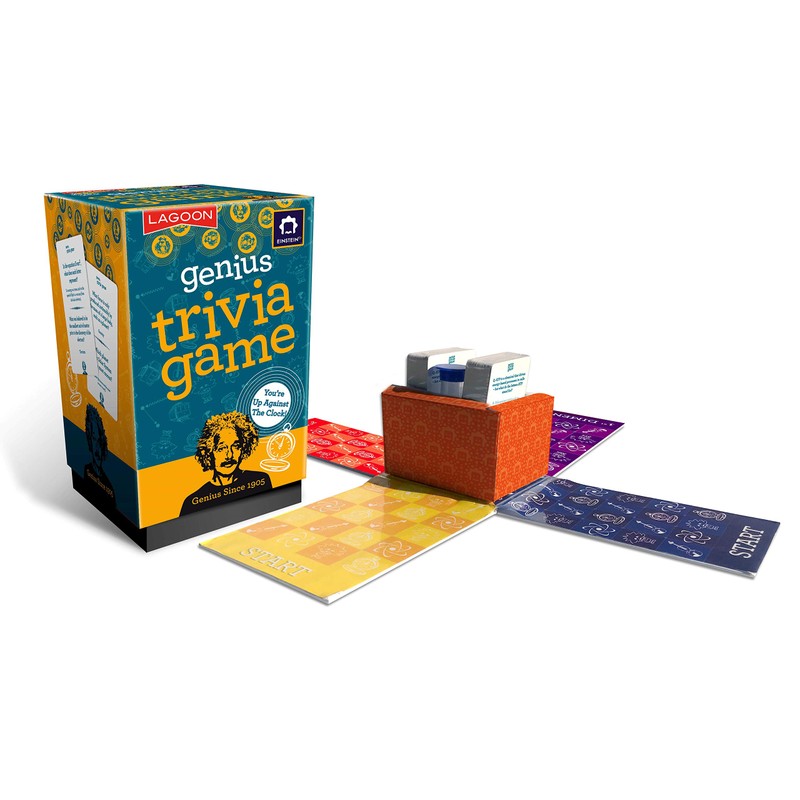 The Lagoon Group 6625 Einstein² Genius Trivia Game, Multi