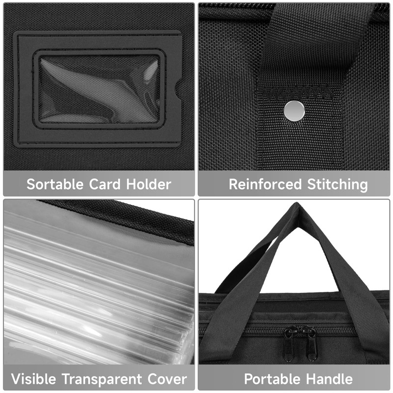 AKOZLIN 4-Pack CD Storage Box CD Case Holder with Transparent