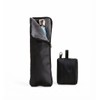 Black Microfiber Folding Umbrella Storage Bag with Carry Handle –