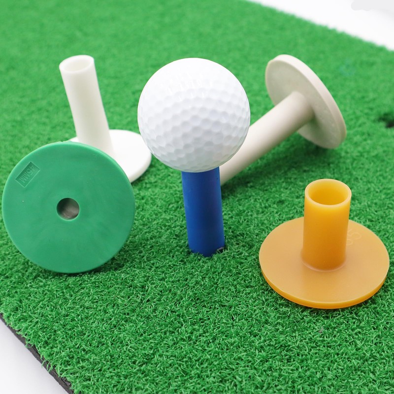 LOVMEAD Golf Tees Rubber Short Long Golf Tees Driving Range