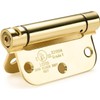 Sophia 4 Pack Self-Closing Door Hinge 3.5 Inch Rounded 5/8