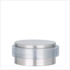 EVI| Adhesive Door Stop| Stainless Steel with Transparent Rubber|High Resistance