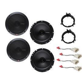 Rockford Fosgate 6.75" Front & Rear Car Speaker Kit for 2001-2007 Toyota Sequoia