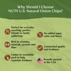 NUTS U.S. - Onion Chips | Sea-Salted | No Color