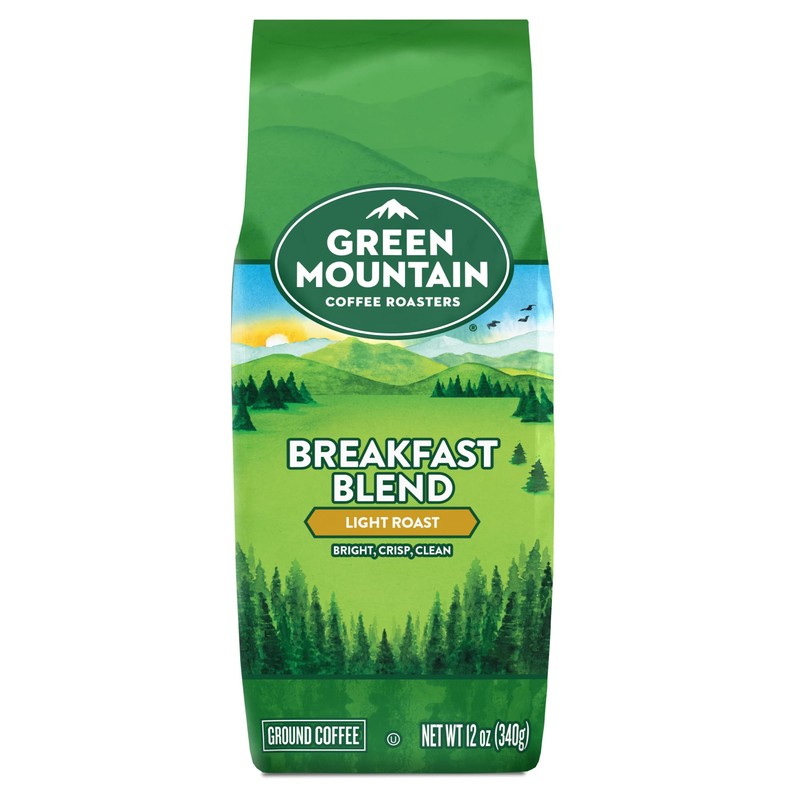 Green Mountain Coffee Breakfast Blend - Ground (12 ounces)