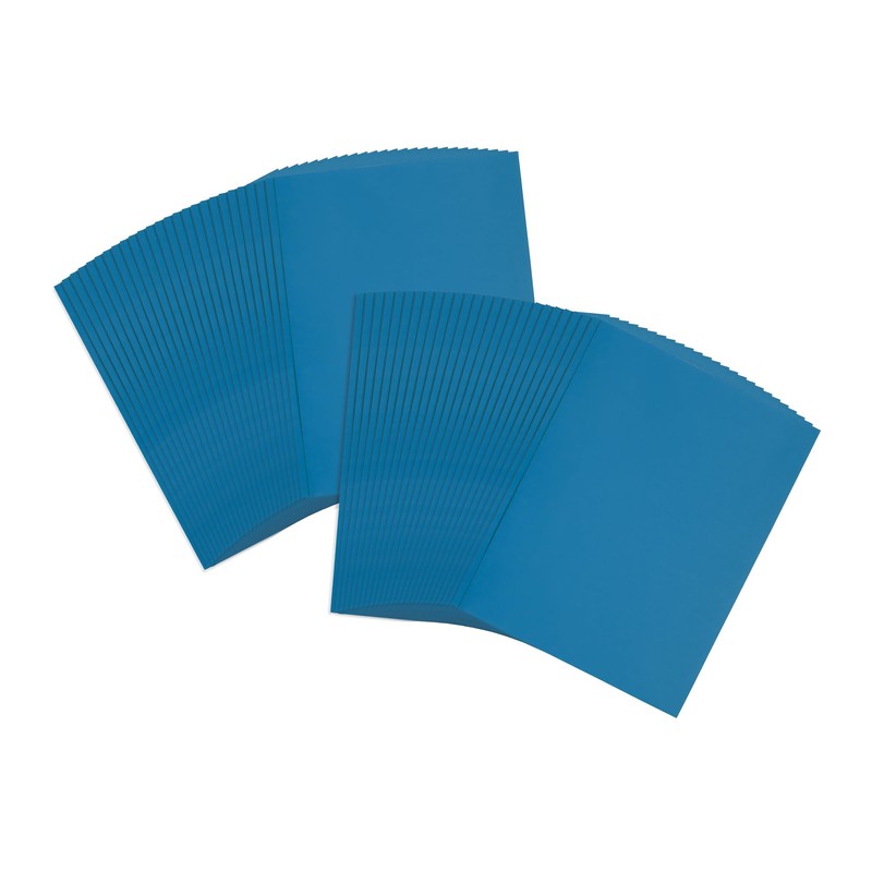 Blue Folders with Prongs, Blue Folders with Pockets and Prongs,