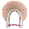 Cushees Sparkle Coil Back Sun Visor (621) (Pink)