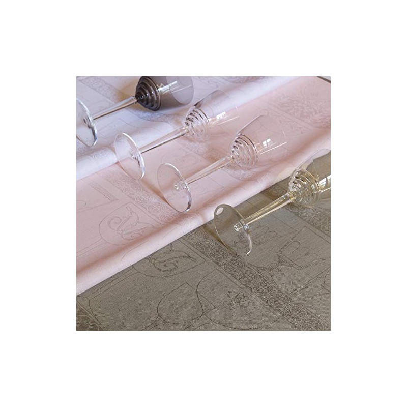 Le Jacquard Francais – Cristal – /Glasses Cloth – Poivre