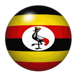 Vinyl Wall Quotes Stickers Uganda Vintage Lettering Wall Stickers Home Wall Decor Global World Flag Travel Trip Wall Decals Stickers for Floor Window Kitchen Refrigerator Notebook 28in