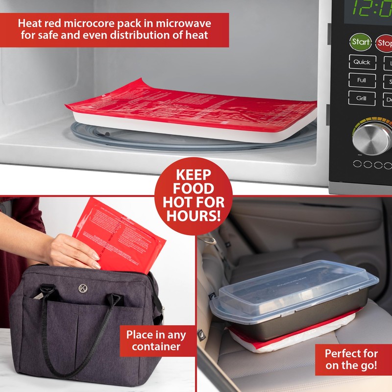 Vesture Hot to Go Heat Pack - Keep Food Hot
