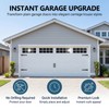 LIHAO Magnetic Garage Door Hardware Kit, Black