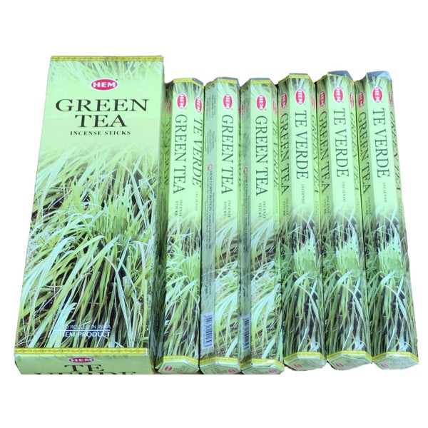HEM HEM Green Tea GREENTEA Sticks Incense Sticks Set of 6