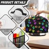 Wiryuouvt Colorful Dog Paws Slow Cooker Bag - Compatible with