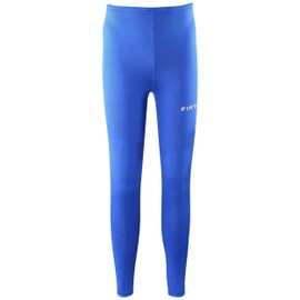 Finta FTW7030 Soccer Futsal Junior Jr Long Spats, 13 Colors Available, blue