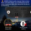 E-Mangue LED Bicycle Pannier Rack Light with Reflector, StVZO Approved