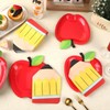 JULBEAR 50 Pcs Back to School Decorations, Apples Plates and