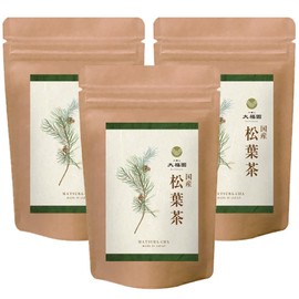 Tea no Daifukuen Matsuba Tea 0.07 oz (2 g) x 30 Packets, Set of 3 Bags, Made in Japan, Matsuba Tea, Red Pine, Pine Leaves, Radiation Tested, Tea Bag, Health Tea, Daifukuen