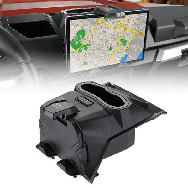 KEMIMOTO Electric Device GPS Mount Storage Box Compatible with Polaris