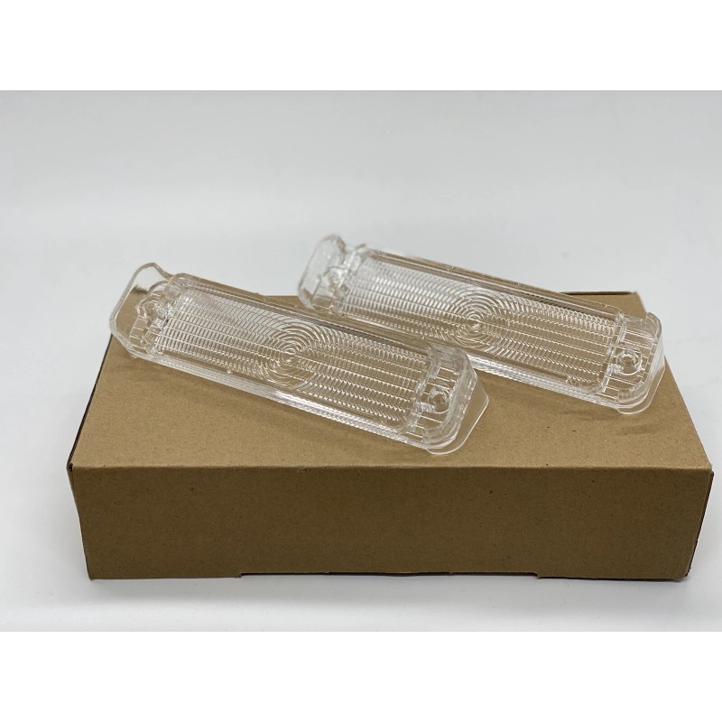 KK 1967 Impala Belair Biscayne Parking Light Lamp Lens Pair Clear