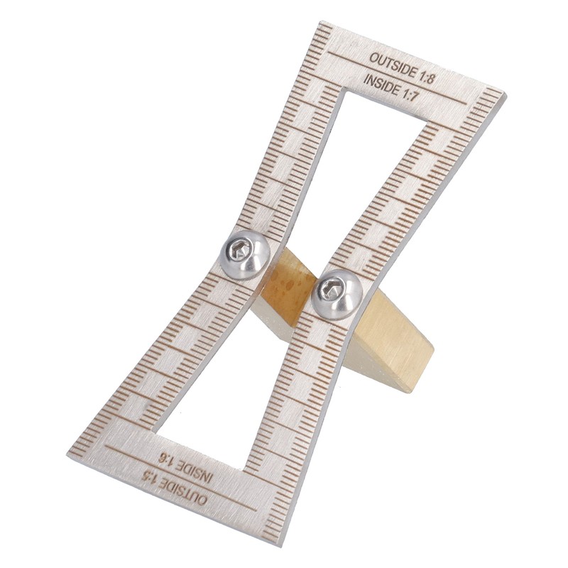 Dovetail Marker Woodworking Dovetail Scribing Gauge Measuring Tool with 1:5/1:6/1:7/1:8