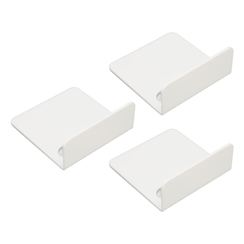 3 PCS Small Security Cameras Wall Shelf with 6 Cable
