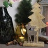 Fir Tree with Deer, Christmas Decoration, Choice of Sizes, Decorative
