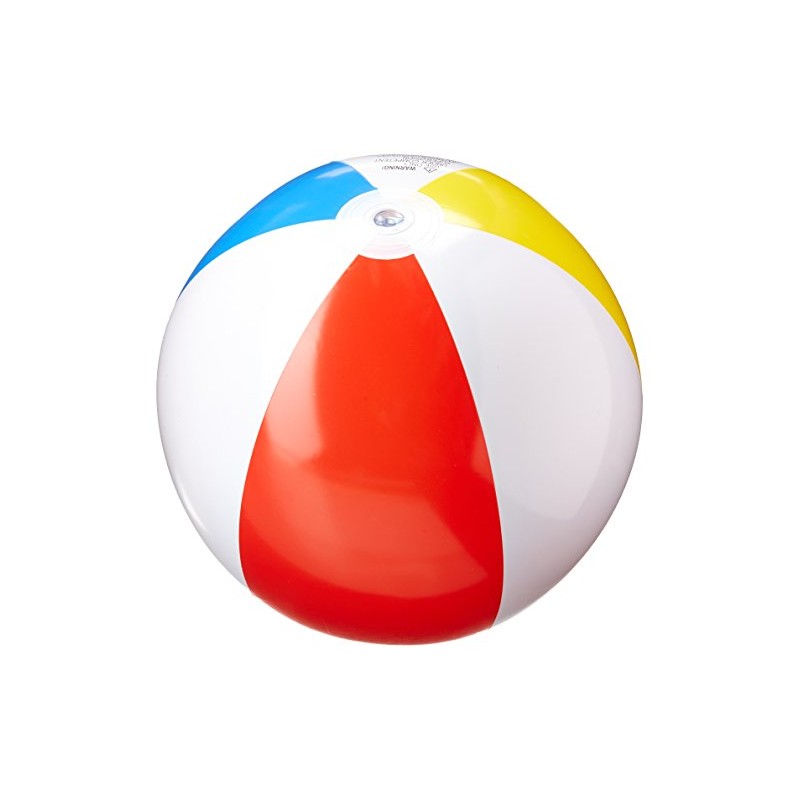 Intex 3 Pack - 59020EP 20" Glossy Panel Colorful Beach