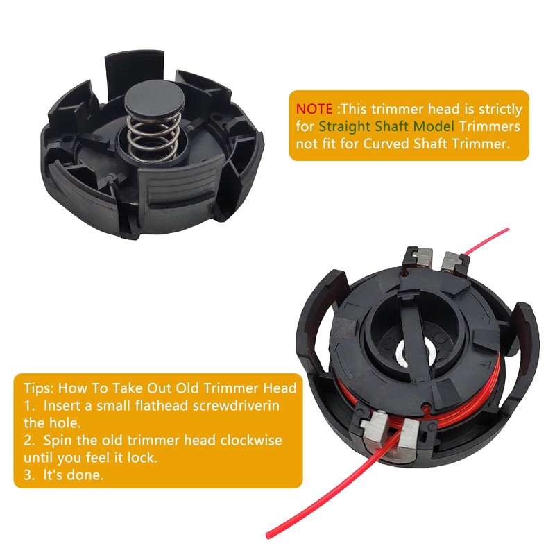 jarmunny String Trimmer Head SRM-225 for E-c-h-o Speed Feed 400