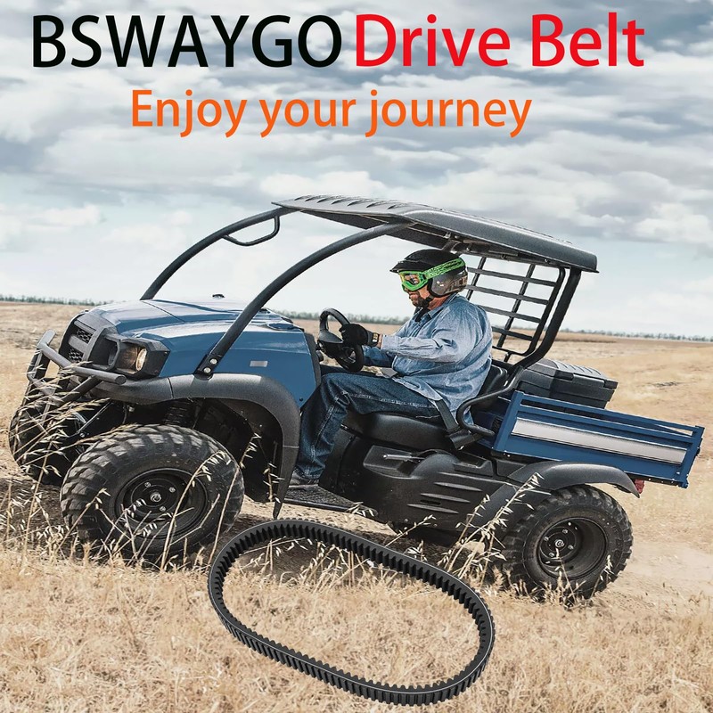 Drive Belt Compatible with Kawasaki KAF400 Mule 600 610 SX