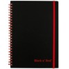 Black n' Red Notebooks, Business Journals, 3 Pack, 8-1/4" x
