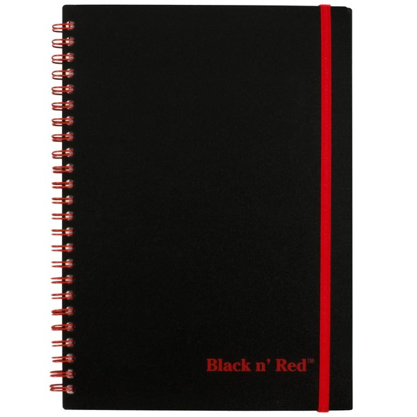 Black n' Red Notebooks, Business Journals, 3 Pack, 8-1/4" x