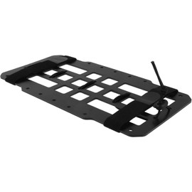 Gadpiparty Organizador de Parasol para Coche Panel de Visera Abs Negro, Diseño Compacto Que No Obstruye la Vista, Accesorio Adecuado para Almacenamiento en Camionetas y Automóviles