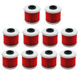 10 filtros de aceite para Honda TRX450R TRX450ER CRF250X CRF450X CRF250R CRF150F CRF150R CRF450R CRF150RB