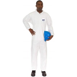 Microguard MP Microporous (White) | Particulate & Splash Protection/Disposable Suit with Elastic Sleeves (Case of 25) (2XL)