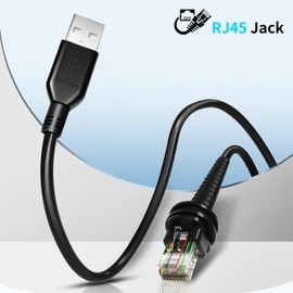 LIENIAO 9.84ft Barcode Scanner Cable for Honeywell 1300G Cable 1200G 1202G 1250G 1400G 1500G 1900G-HD 1900G-SR 1470G 1472G 1452G 1950G-HD 1911i 1980i 1981i-FR CBL-500-300-S00 Barcode Scanner Cord (1)