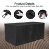 Outdoor Deck Storage Box Cover for Keter Denali 150 Gallon