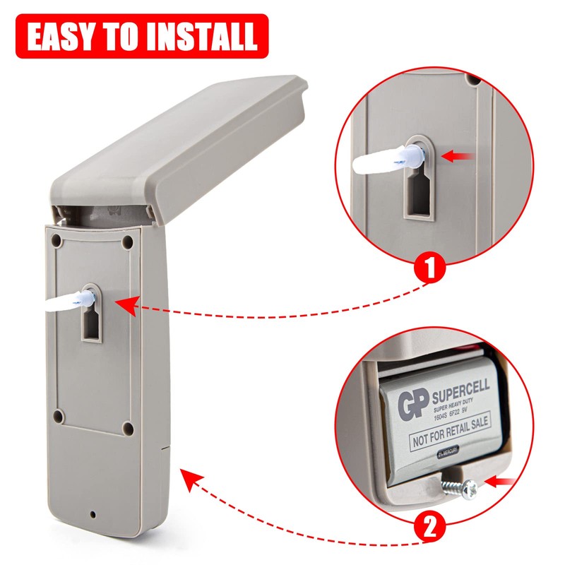 LAWOHO 977LM Wireless Garage Door Keypad Compatible with LiftMaster Chamberlain