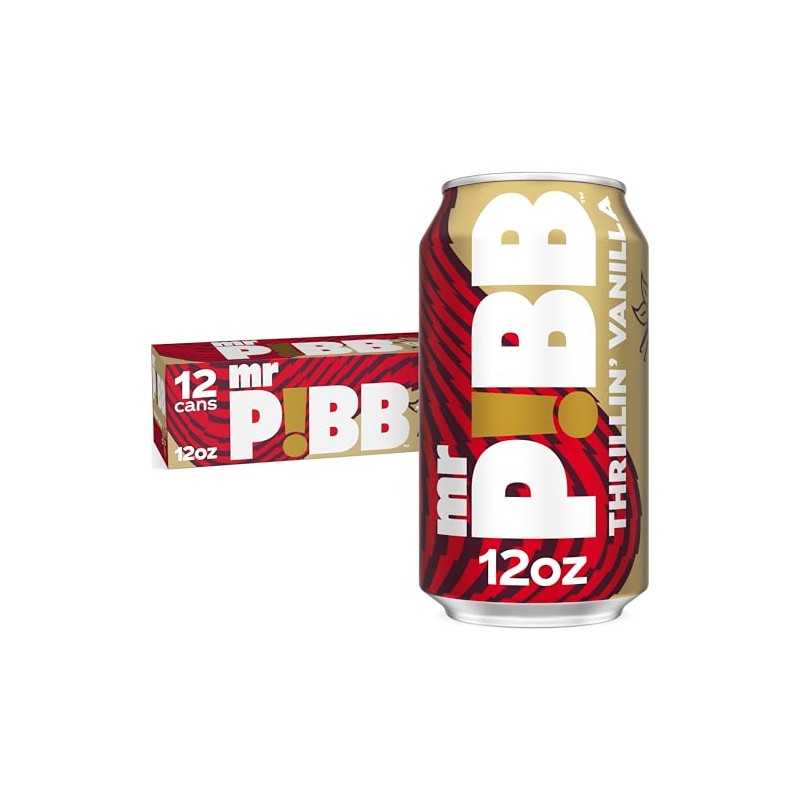 Mr Pibb Thrillin' Vanilla 12oz 12pk