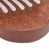 8 Tone Kalimba Thumb Piano C Key Mini Portable Mahogany