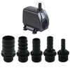 LUORNG 5IN1 Nozzles Kit for Fountain Pump, Aquarium, Fish Tank,