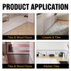 BNELL Carpet & Floor Edging Trim Strip,Self Adhesive-PVC Floor Transition