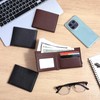 Douaowoc 24 PCS Leather Bifold Wallets for Men, Men’s Wallet